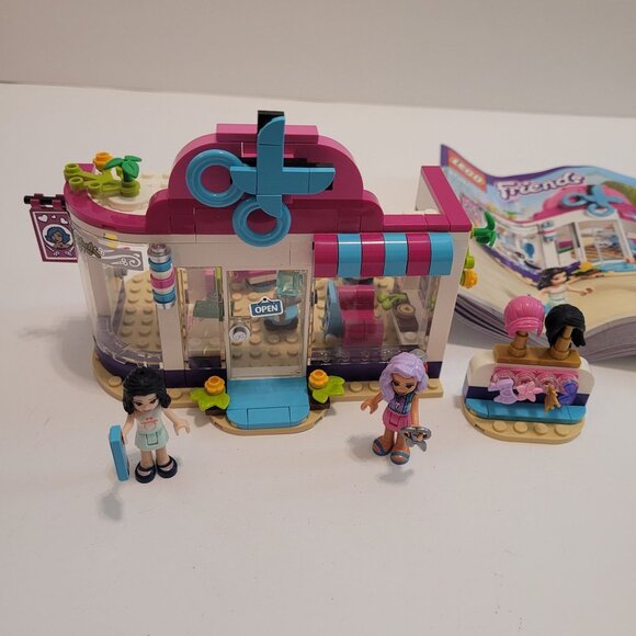 Lego Friends 41391 Heartlake Hair Salon Set With Minifigures Instructions - Picture 1 of 5